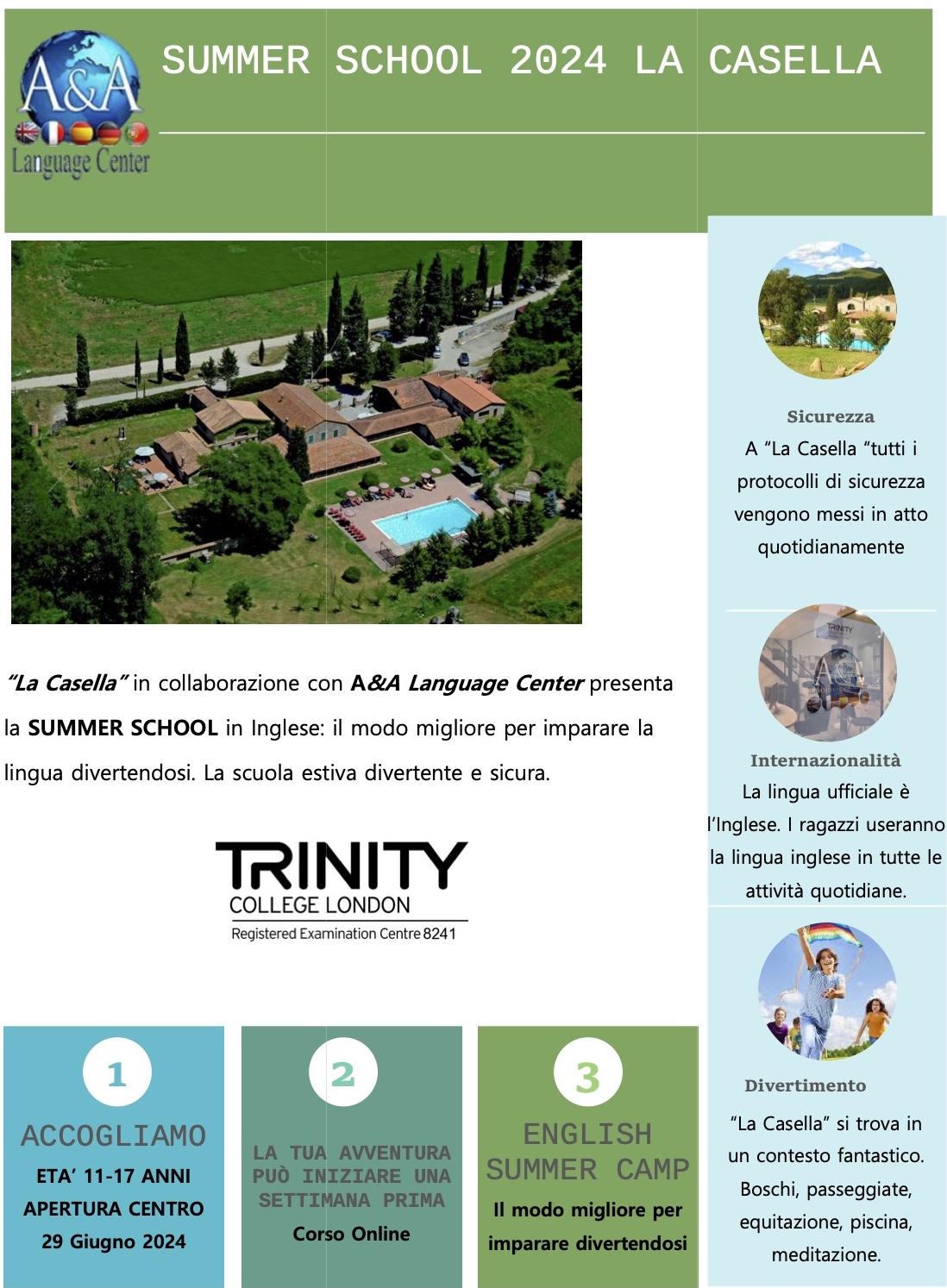 locandina della SUMMER SCHOOL 2024